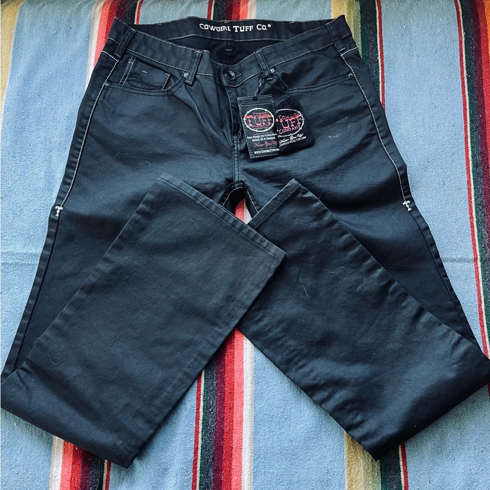 Black Cowgirl Tuff jeans, 32 x 35, NWT